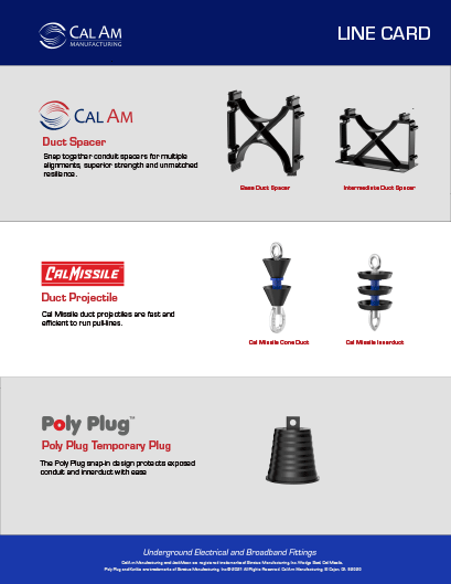 Cal Am 8 inch Ducts